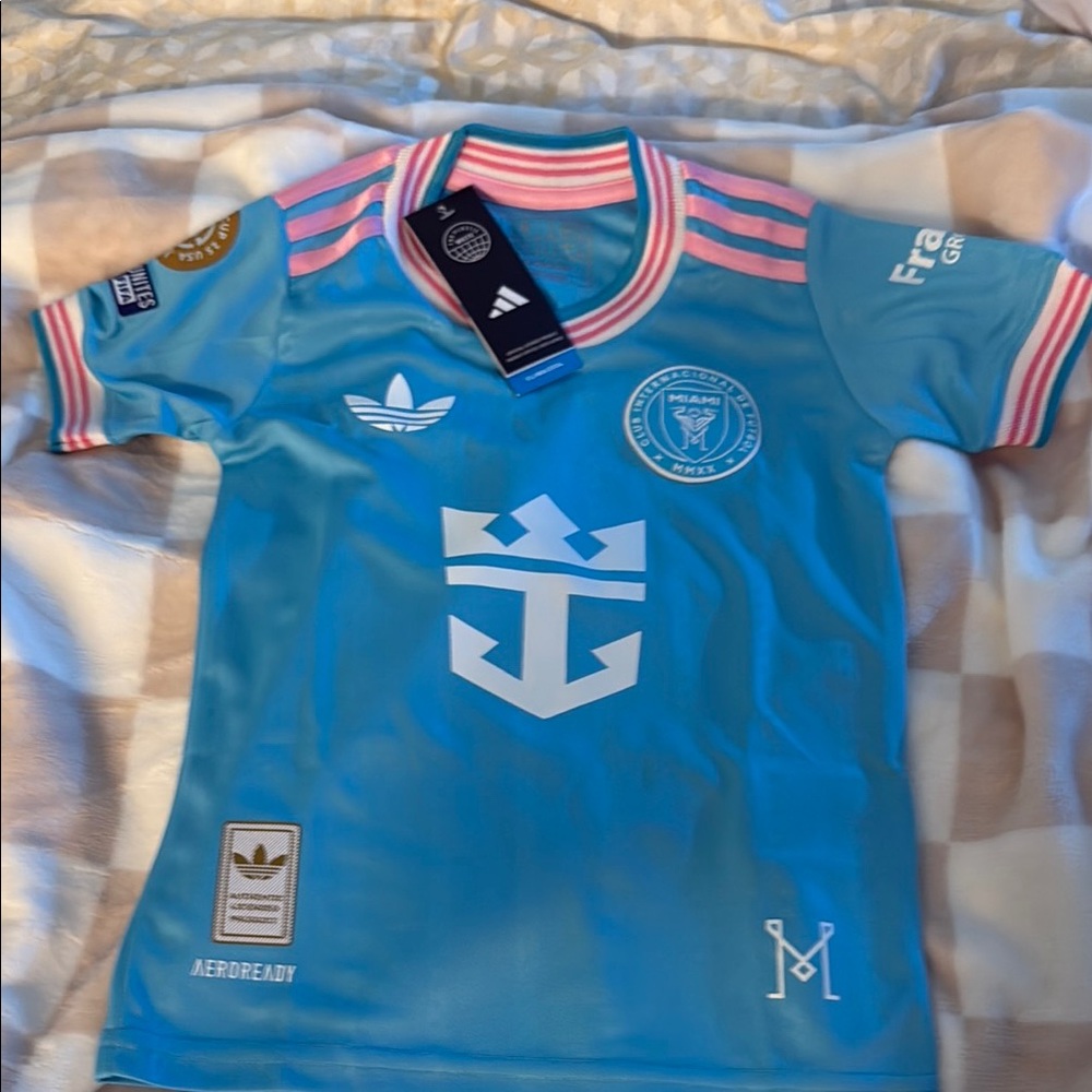 Adidas Inter Miami Messi #10 Retro Soccer Jersey - size 6